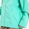 Chaqueta softshell ligera, unisex, con capucha, cuello alto, cortavientos e impermeable para exteriores, abrigo de alpinismo dopamina, estilo de montaña