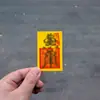Lanzamiento de Nuevo Producto Tarjeta F con Película de Sellado de Plástico, Múltiples Especificaciones, Personas Nobles, Tesoro, Paz, Wenchang, Nudo Auspicioso Tarjeta Portátil