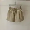 Shorts de Trabalho de Moda Verão 2026 para Mulheres, Respiráveis de Cintura Alta Largos Casuais Esportivos Versáteis de Perna Larga