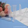 Tubo de boca ancha, tubo de lápiz labial de 10 ml, tubo de brillo de labios, tubo de boca angulada, tubo de brillo de labios de 10 ml, tubo de aceite para labios de 10 g