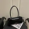 Bolsa Texturizada para Mulheres 2026 Primavera Novo Estilo Bolsa de Ombro para o Dia a Dia Moda Simples Laço Bolsa de Ombro para Mulheres