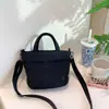 Bolso Cubo Casual de Mano de Moda Tendencia 2025 Nueva Moda Bolso de Hombro de Color Sólido Simple Bolso Cruzado de Gama Alta