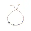 Pulsera Exquisita, Compacta, Moderna, Sencilla, Versátil, de Gama Alta, Incrustada de Diamantes, Ajustable, Estilo Deslizante, Diseño de Nicho, Transfronteriza