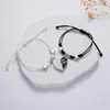 Pulseras Magnéticas para Parejas se Atraen Mutuamente, Regalo Popular para Novio, Pulseras Tejidas Estilo Ins para Parejas, Regalo para Mejores Amigos, Pulseras de Estudiante, Regalo Conmemorativo para Mujeres