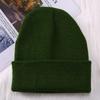 Gorro de punto al por mayor color liso calle japonesa hip-hop venta directa de fábrica para niños hombres cálido comercio transfronterizo comercio exterior gorro de lana