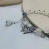 Pulsera de mariposa ojo de gato imitación Pulsera de lujo ligero para mujer regalo de cumpleaños para amigas