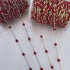 Contas de corrente diy acessórios artesanais colar borla pulseira imitação opala natural acessórios de corrente solta material de vestuário