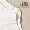 [Procesamiento Personalizado] Calcetines Blancos de Seda de Morera para Mujer, Estilo Delgado de Verano, Calcetines de Seda Transpirables de Caña Media con Agujeros