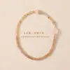 Cristal rosa zorro de nueve colas guarda dinero recluta cristal beige amigas pulsera original placa de rosario piedra solar pulsera de juego regalo