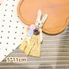 Nueva Falda Floral Estilo Coreano Tela de Conejo Linda Chica del Bosque Conejo Versátil Pin Ropa Zapatos y Sombrero Accesorios