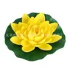 Flor de Loto Artificial de 20 cm para Decoración de Estanques y Acuarios, Flor Eterna, Nenúfar Artificial, Flor Artificial Seca al por Mayor, Regalo de Festival