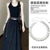 Corrente de Cintura com Franjas de Moedas Estilo Y2K Design de Moda Corrente Decorativa para Vestidos Versátil Fino Cinto de Nicho Retrô
