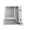 Accesorios para Puertas de Acero Cristalino de Gabinetes de Cocina Código de Esquina de Plástico Conector de Ángulo Recto Conector de Espiga para Puertas de Vidrio Comúnmente Usado