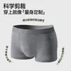 Roupa Íntima Masculina Algodão Puro 10A Virilha Antibacteriana Cintura Média Tamanho Grande Roupa Íntima de Algodão Sem Costura Respirável Outono e Inverno Boxer Briefs Atacado