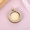 Mini Pequeño Bordado Bordado Elástico Marco de Bordado Círculo Colgante de Madera de Comercio Exterior Joyería Colgante de Bordado Hecho a Mano Manualidades DIY