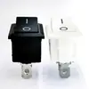 6Akcd1-101 Interruptor Basculante para Fogão Elétrico Pequeno, Formato de Barco, 250V, Interruptor Basculante de 4,75kg com Pinos de Lâmina