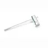 Chave de soquete tipo balancim de uso duplo em L M4 simples sextavada 8mm cabo redondo ferramenta de ajuste manual sextavada externa 3mm