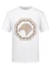 Camiseta de Verano de Manga Corta para Hombre con Diseño de Águila de Moda, Camiseta de Algodón Mercerizado con Sensación de Hielo, Ropa para Hombre Modelo Nuevo 2026