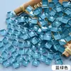 Lagos de Peixe de Vidro Mosaico 1200 Colorido Cristal Feito à Mão DIY Crianças Bar Lago dos Desejos Varanda