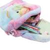 Nuevo bolso de mano con dibujos animados bordados, bolso de hombro de felpa, lindo bolso de mensajero para niñas con unicornio