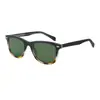 Nuevas gafas de sol de moda transfronteriza, montura cuadrada pequeña retro europea y americana para hombre, directo del fabricante, gafas de estilo callejero, gafas de sol para mujer