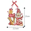 Decoração de Festa Retrô Dia dos Namorados Pendente de Porta Layout de Cena de Casamento Pingente de Anão de Porta Decorações de Dia dos Namorados