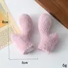 Nuevo Dibujo Animado Peluche Letra Cornamenta de Tres Puntas Sombrero DIY Accesorios para el Cabello Diadema Accesorios de Tela Materiales Decorativos en Stock