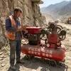 Compressor de Ar a Diesel para Mineração e Construção Tahu, Compressor de Ar Tipo Pistão de Grau Industrial para Construção de Estradas e Pontes