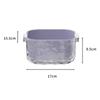 Tazón para Lavar Verduras de Doble Capa Cesta Escurridora Nuevo Estilo Cocina Multifuncional Cesta de Frutas Plato de Frutas de Alto Valor Cesta para Verduras Doméstica para Sala de Estar