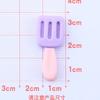 Fosco multi-colorido utensílios de cozinha desenho animado artesanal diy creme gel grampo de cabelo geladeira adesivo material jóias resina acessórios atacado