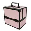 Estuche Cosmético Satchel Exquisito Personalizado, Herramienta de Caja de Almacenamiento en Capas para Belleza, Manicure y Pestañas