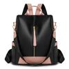 Mochila Antirrobo para Mujer 2025 Nuevo Estilo Coreano Cuero Suave Moda Combinable Bolsa de Viaje para Mamá Mochila de Gran Capacidad para Mujer