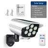 Luz de Monitoreo Solar de Simulación de Voz Inteligente LED Impermeable con Sensor para Calle, Pared del Hogar, Iluminación de Carretera