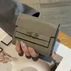 Carteira Multifuncional de Couro Genuíno para Mulheres, Estilo Curto, Novo Modelo 2026, Design de Nicho de Alta Qualidade, Grande Capacidade, Múltiplos Porta-Cartões, Carteira de Couro Bovino