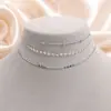 Collar de cuentas sencillo de estilo europeo y americano de eBay AliExpress, tres grupos.