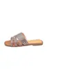 Novedad Verano 2026 Chanclas Planas con Pedrería para Mujer, Chanclas de Verano para Exteriores, Talla Grande, Zapatos de Mujer Modernos y Versátiles