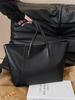 Bolsa Tote de Comércio Exterior Novo Estilo Simples Cor Sólida Grande Capacidade Bolsa de Mão Feminina Para Deslocamento e Saídas Versátil Moda Bolsa de Ombro