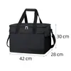 Bolsa Térmica de 35L, Suministro Exclusivo Transfronterizo de Bolsa de Hielo de Tela Oxford Impermeable, Bolsa Térmica de Gran Capacidad para Picnic al Aire Libre Montada en Coche Fábrica