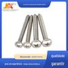 Parafusos Autoatarraxantes Gb845 Métricos Phillips Cabeça Redonda Cabeça Panela Aço Inoxidável 304 Cor Natural Cabeça Plana Grande Parafusos Fortes
