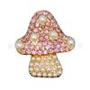Flor Metálica Transfronteriza para Zapatos Zuecos Accesorios Zuecos de Gama Alta Flor Hebilla para Zapatos Decoración DIY Accesorios de Joyería Flor de Diamante