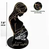 Estoque Disponível, Enfeites Artesanais, Suporte Comemorativo de Nascimento de Bebê, Detecção Ultrassônica de Bebê, Mãe Comemorativa de Ultrassom B