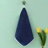 Toalla de Mano para Guardería Souvenir Terciopelo de Coral Toalla de Mano Infantil Colgante Dibujos Animados Absorbente