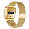 Correa de malla de acero inoxidable con imán dividido milanés compatible con Fitbit Vera 2.