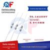 Tubo de fusível de vidro com terminal 3,6 x 10 mm T0,1A 250V tampa dupla fusível rápido/fusível de ação lenta
