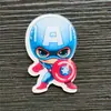 Broches americanos y coreanos, pines de acrílico, parches DIY de dibujos animados de Marvel para CD y teléfono móvil, accesorios para ropa y bolsos, colgantes, insignias