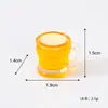 Nueva Serie de Juguetes de Comida Taza de Cerveza Realista Adornos de Resina Casa de Muñecas en Miniatura Mostrador de Bar Accesorios para Juguetes de Comida Mini DIY