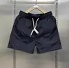 Pantalones Cortos Finos de Seda Helada de Verano Personalizados de Secado Rápido 2026 Marca de Moda Casual Pantalones Tres Cuartos Cordón Pareja Color Sólido Pantalones Cortos de Playa