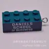 8764 Colgante Llavero de Bloque de Construcción de Puntos 2x4 Colorido Accesorios de Joyería Hechos a Mano DIY Colgante Producto Combinado Transfronterizo