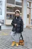 Compra Grupal en Vivo de Nuevas Chaquetas Cortas de Plumón de Invierno para Niños y Niñas con Colores Contrastantes, 90% Plumón de Pato Blanco, Engrosadas