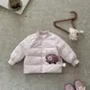 Nueva Chaqueta Ligera de Plumas 2026 para Bebés y Niños Pequeños, Pluma de Pato Blanca, Diseño de Dibujos Animados 3D, Unisex, Ropa de Abrigo para Otoño e Invierno